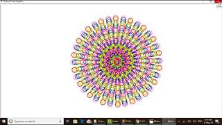 Python Turtle Graphics Circle Flower