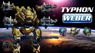 🔥Weber Typhon Mk2 gameplay / 11 kills | War Robots