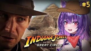 【INDIANA JONES AND THE GREAT CIRCLE #5】Angy in Gizeh, Egypt! I saw the Catto Sphinx statue! 【VOLs】