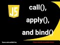 Explain call(), apply(), and bind() methods in JavaScript | JavaScript Function call() Method