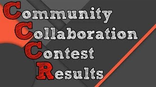 Community Collaboration Contest Results