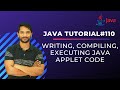 Writing Applet Code | Java Applet | Java Programming