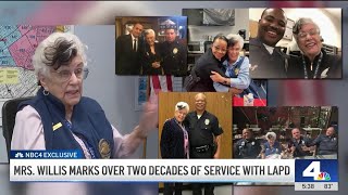 Bruce Willis' mom has been volunteering for LAPD for over 20 years