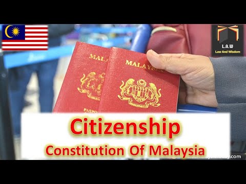 Citizenship || Malaysian Constitution || Political Science || CSS/PMS ...