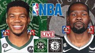 Milwaukee Bucks vs Brooklyn Nets | NBA Live Scoreboard 2022 | Jimby Sports