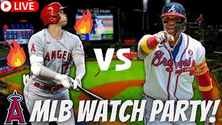 Angels vs Braves MLB Watch Party! (Shohei Ohtani and the Los Angeles Angels take on the Braves!)