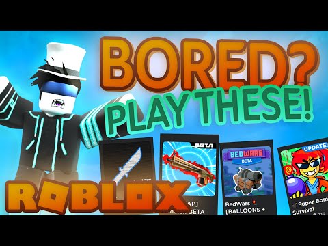 5 juegos para jugar en ROBLOX cuando estás aburrido (2024) #shorts