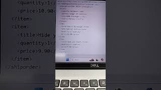 simple XML document file #xml #java #javascript #html #learnprogramming #developer