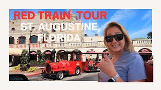 St Augustine, Florida - Red Train Tour was so much fun.