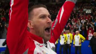 2017 World Mens Curling Championship  - Canada (Gushue) vs. Sweden (Edin) - GoldMedal