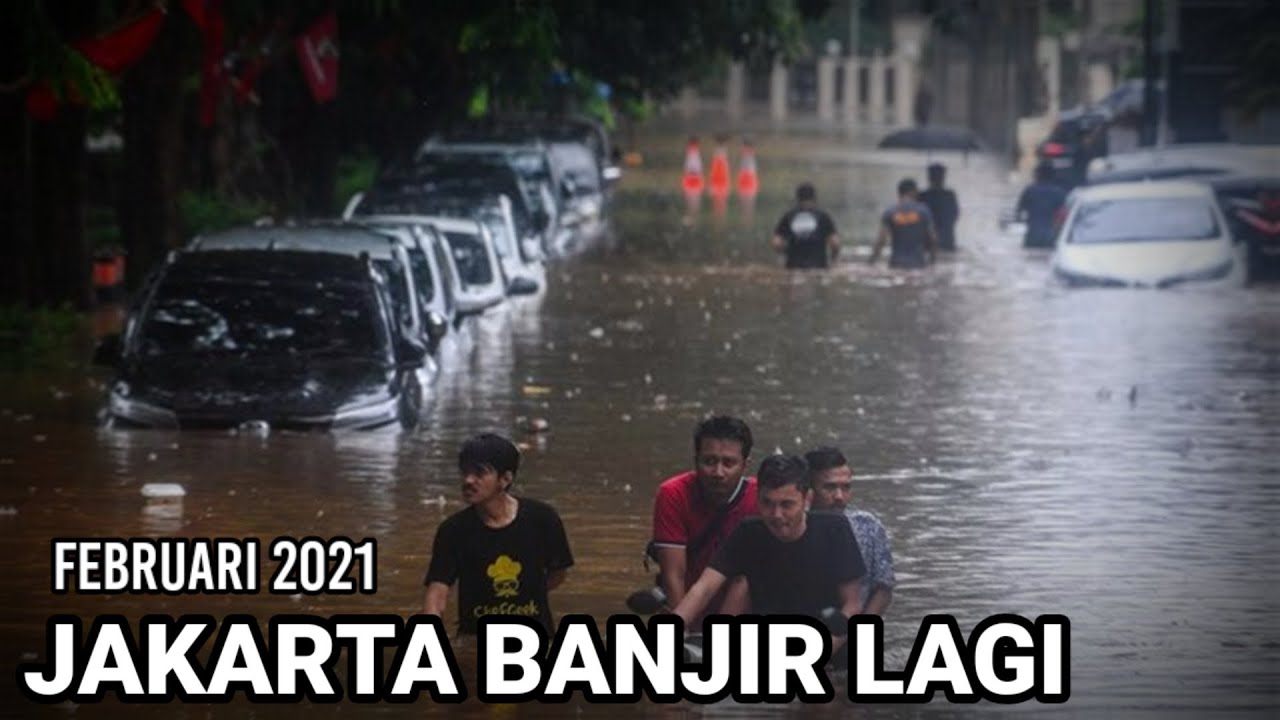 Banjir Jakarta Hari Ini 2021 - YouTube