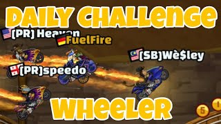 Super wheelies with a superbike - Daily challenge - Wheeler | Hill Climb Racing 2