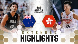 New Zealand vs Hong Kong, China | Extended Highlights | FIBA Asia Cup 2025 Qualifiers