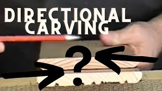 #9 Video - Freehand Wood Sign Carving Grain Direction Matters Pt-1