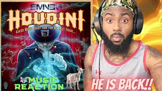 SLIM SHADY IS BACK!! | Eminem - Houdini [Official Music Video] | REACTION