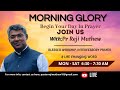 🔴MORNING GLORY  | 01-05-2024 | PR REJI MATHEW