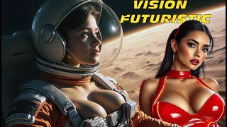 Life on Mars The Futuristic Vision of Humanity Sci-Fi - 2150's Super Panavision 70 Glamorous Women