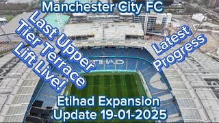 Manchester City FC Etihad Stadium Expansion Update 19-01-2025