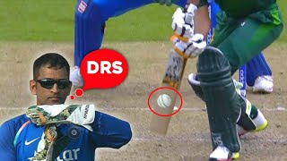 Top 10 Dhoni DRS Review System 🔥