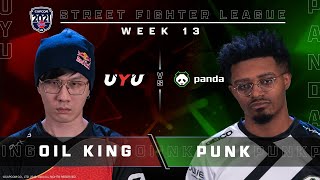 Oil King (Rashid) vs. Punk (Vega) - Bo3 - Street Fighter League Pro-US Season 4 Week 13