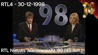 RTL4 - RTL Nieuws Jaaroverzicht '98 (30-12-1998)