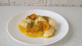 [Su's lab] - 단호박 뇨끼!! /Sweet pumpkin gnocchi!