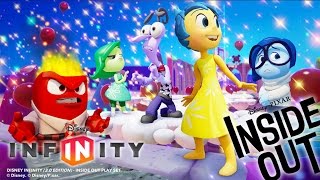 DEL REVÉS INSIDE OUT en Español Castellano - El Juego Completo de la Película - Disney Infinity 3.0