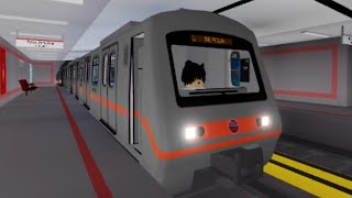 Roblox I Athens Metro Transport - 2nd Generation Ethnik Amyna → Sepoila (Line 2 + Line 3)