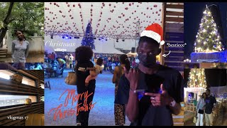 running errands, lunch date with bestie, Lagos Christmas village tour with family | Vlogmas Day 17