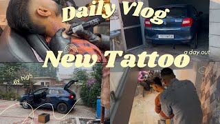 ਅੱਜ ਅਸੀ New Tattoo ਬਣਵਾਏ 😍 | New Vlog | Daily vlog | Jass maan vlogs #trendingvideo #browsefeatures