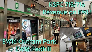 (KSFC Revenue on EWL!) KSF C151C [715/716] | EW16 Outram Park ➪ EW18 Redhill