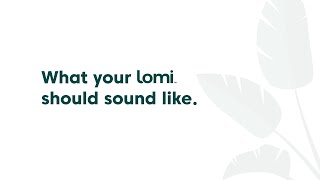 What should lomi sound like?