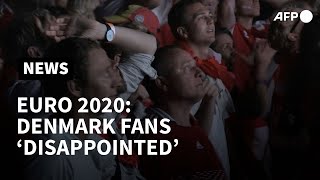 Euro 2020: Danish fans in Copenhagen 'disappointed' after semi-final loss to England | AFP