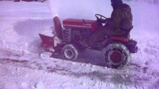 MASSEY FERGUSON MF12 WITH SNOWBLOWER