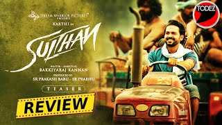 Sulthan Trailer REVIEW  | Karthik |Rashmika Manthana | Bakkiyaraj Kannan