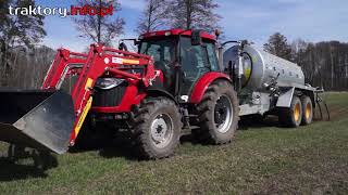 Zestaw traktor TYM 1054 + beczka Joskin Modulo 2