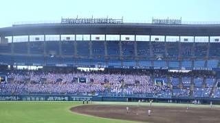 大きな声で新田！スタンドを揺るがす新田高等学校の応援！！