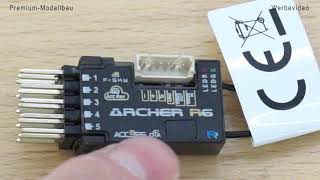 FrSky Archer R6 ACCESS 2,4 GHz Empfänger OTA  - Kurzvorstellung (DEUTSCH)