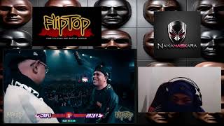 NAKAMASKARA Reacts | FlipTop - Hazky vs CripLi