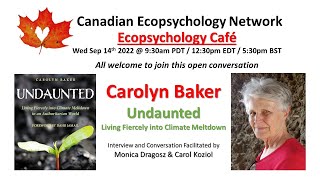 Ecopsychology Café - Carolyn Baker \