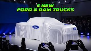 Ford & Ram Unleashes 5 New Pickup Trucks for 2027 That Will Change EVERYTHING!