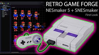 RetroGameForge: SNESmaker, NESmaker5, Holiday first look