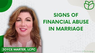 9 Signs of Financial Abuse in Marriage