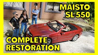 Restoration and Cleanup of Bob's Maisto 1/18 scale Mercedes SL 550