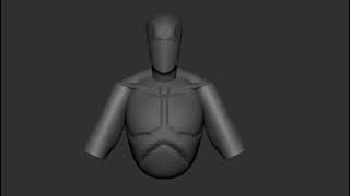 Primitives Blocking Out - Male Upper Body