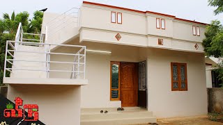 7 சென்ட்டில் 1100sqftல் அழகான 2BHK வீடு | Beautiful Single Story House with Car Parking | Veedu 62