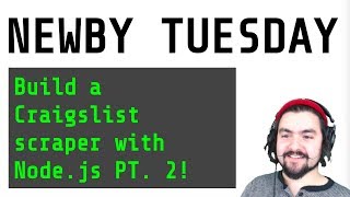 Newby Tuesday - Build A Craigslist Web Scraper Part 2 - Vue.js front-end