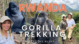 Gorilla Trekking in Rwanda - FACE TO FACE WITH WILD MOUNTAIN GORILLAS | Volcanoes National Park