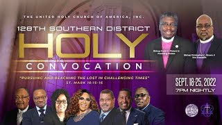 SDC Holy Convocation Wednesday 2pm w/SDC Education Department