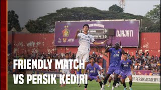 Match Diary #friendlyMatch Persik Kediri (0)  vs (1) Madura United FC